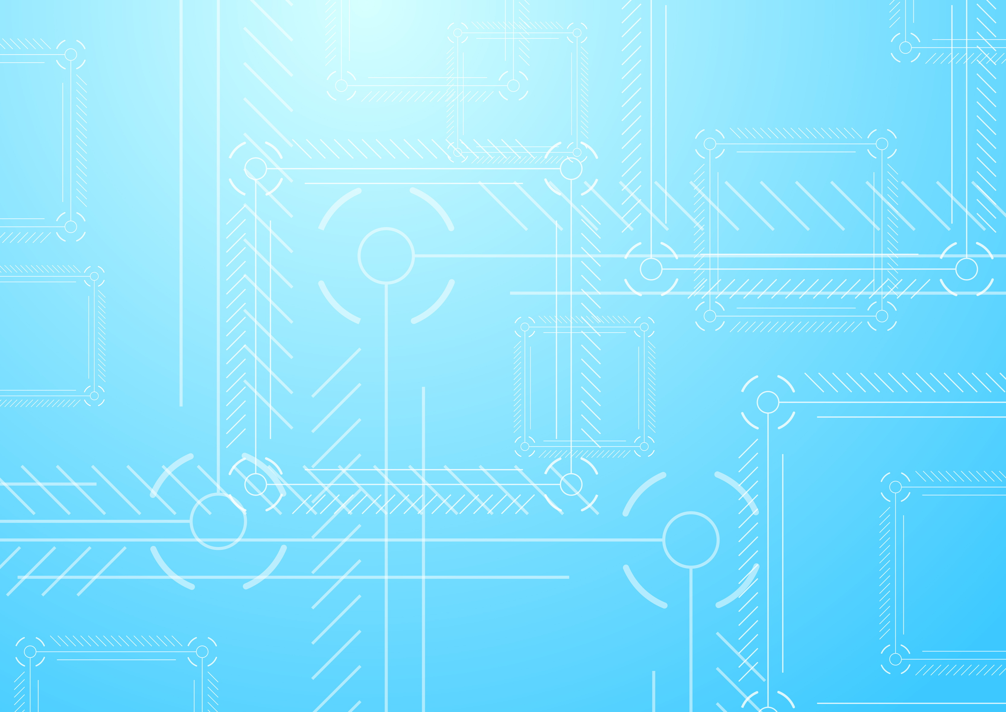 Light blue abstract tech background